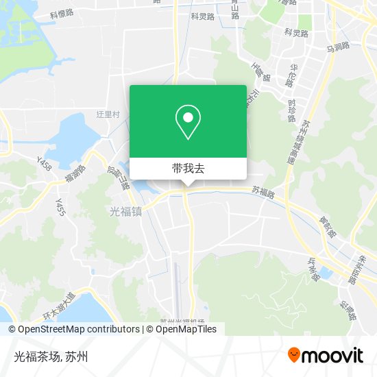 光福茶场地图