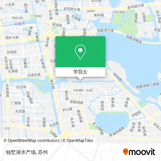 独墅湖水产场地图