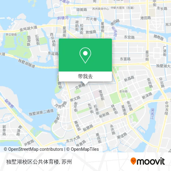 独墅湖校区公共体育楼地图