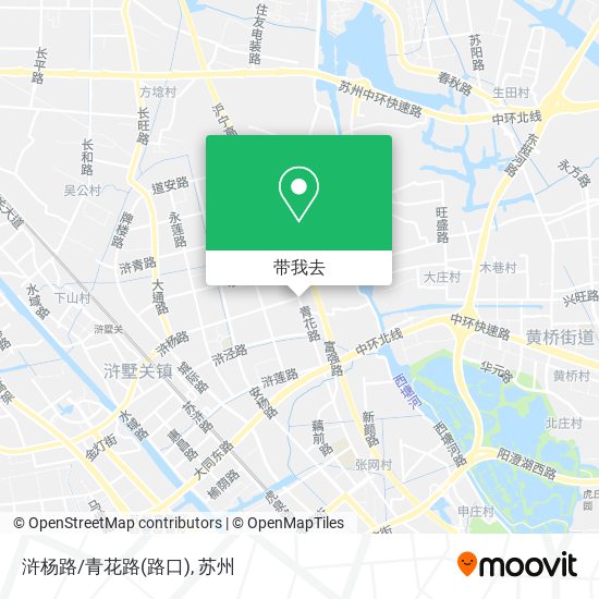 浒杨路/青花路(路口)地图