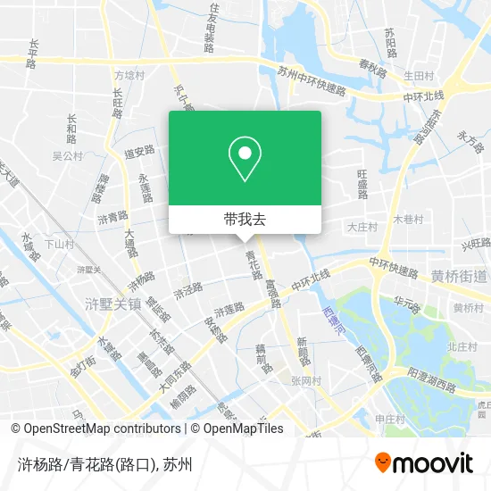浒杨路/青花路(路口)地图