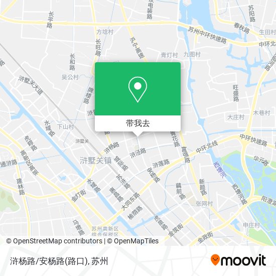 浒杨路/安杨路(路口)地图