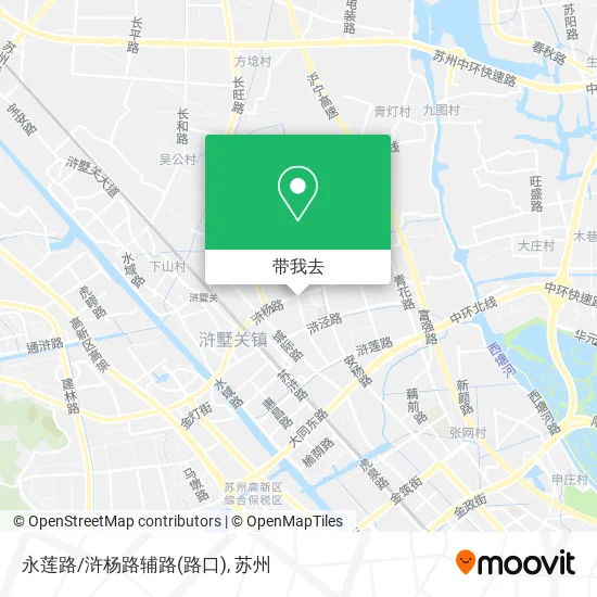 永莲路/浒杨路辅路(路口)地图