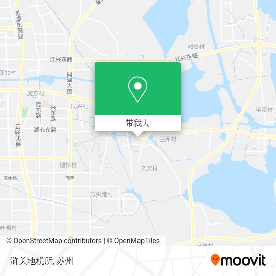 浒关地税所地图