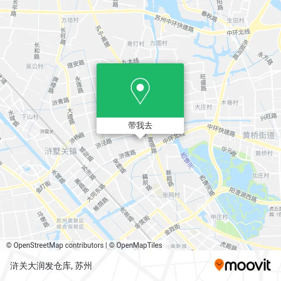 浒关大润发仓库地图