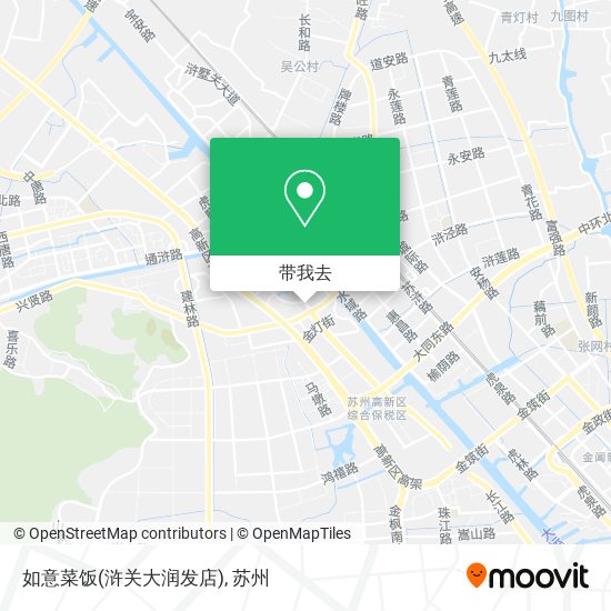 如意菜饭(浒关大润发店)地图