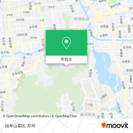 福寿山墓区地图