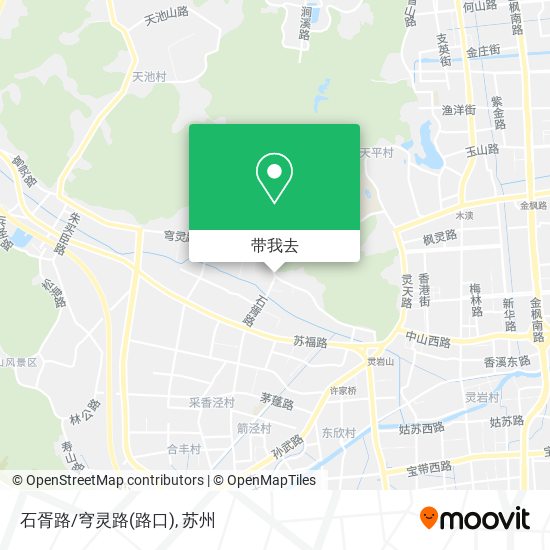 石胥路/穹灵路(路口)地图