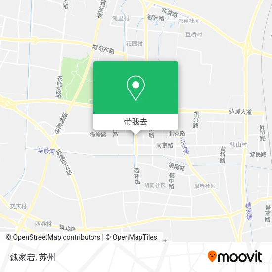 魏家宕地图