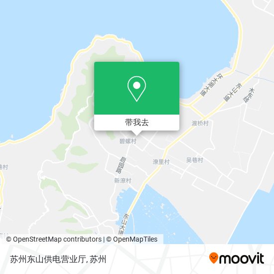 苏州东山供电营业厅地图