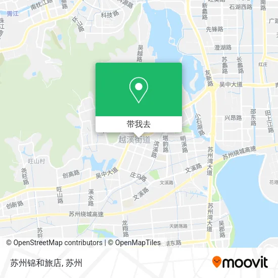 苏州锦和旅店地图