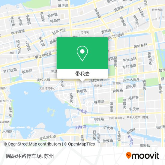 圆融环路停车场地图
