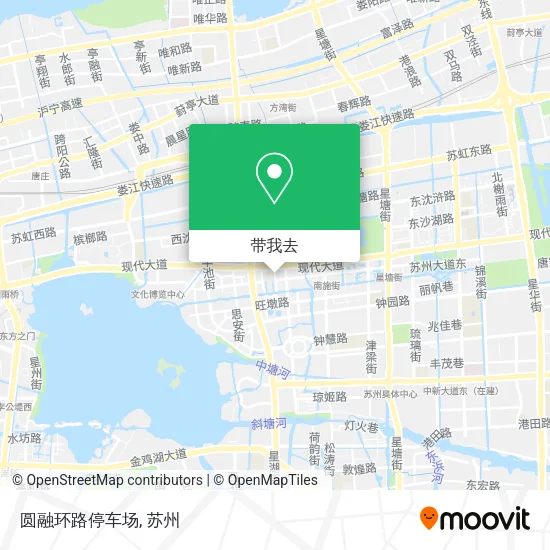 圆融环路停车场地图