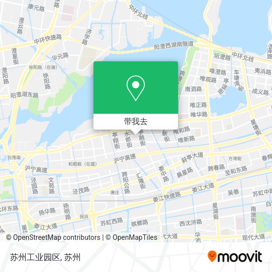 苏州工业园区地图