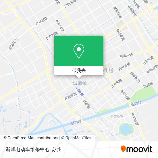 新旭电动车维修中心地图