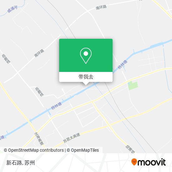 新石路地图