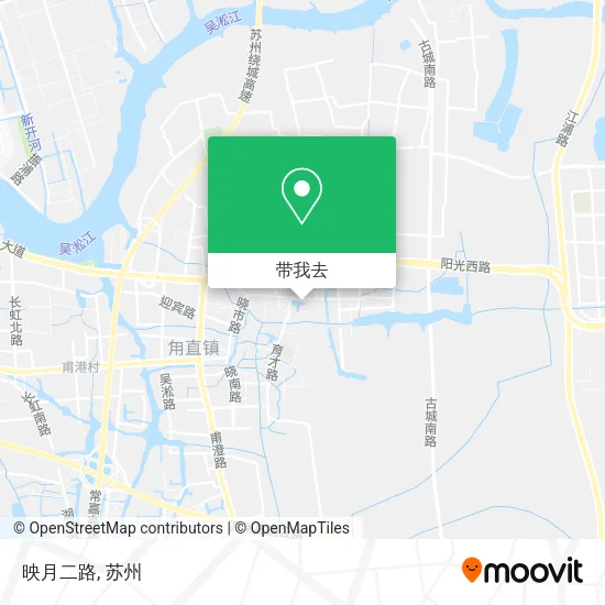 映月二路地图