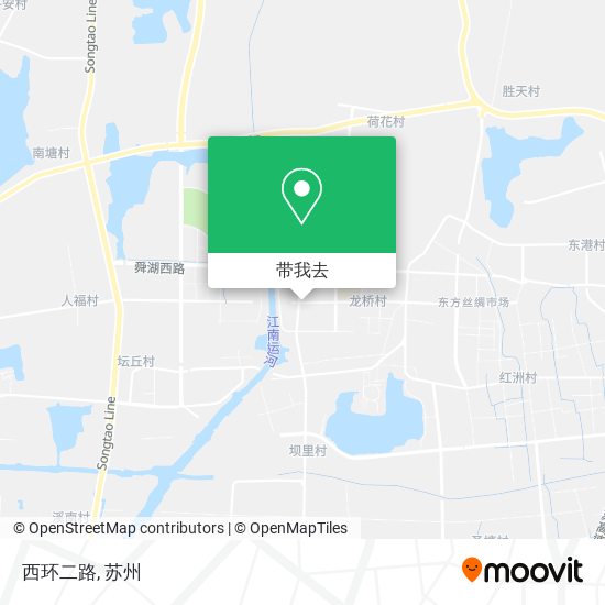 西环二路地图