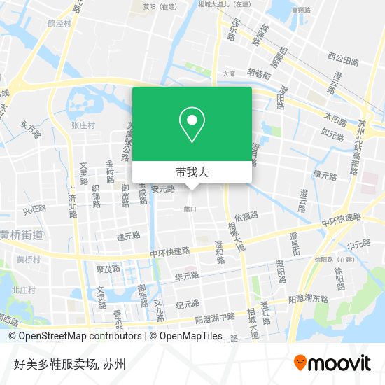 好美多鞋服卖场地图