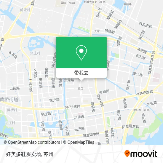 好美多鞋服卖场地图
