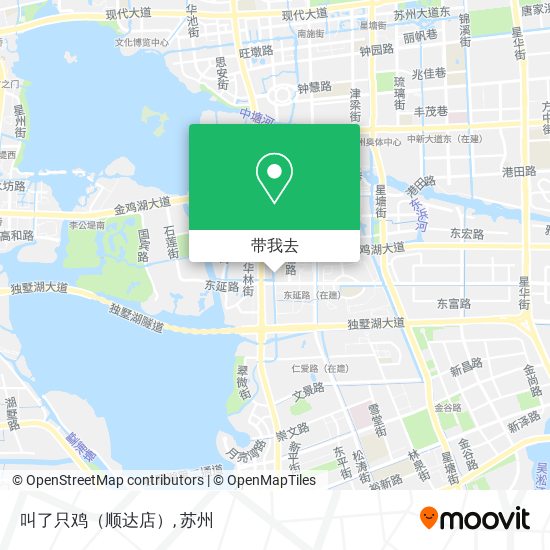 叫了只鸡（顺达店）地图