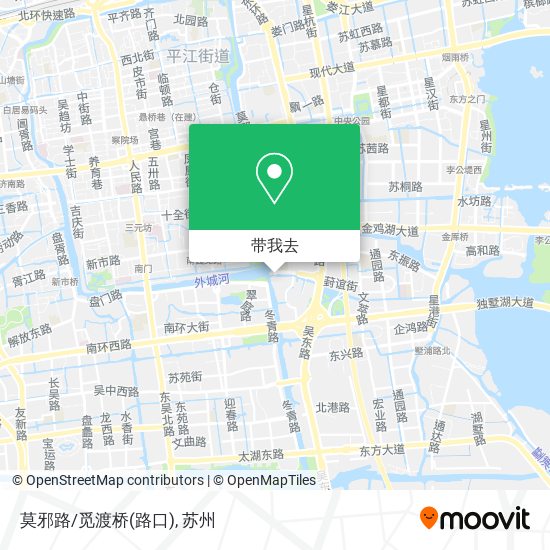 莫邪路/觅渡桥(路口)地图