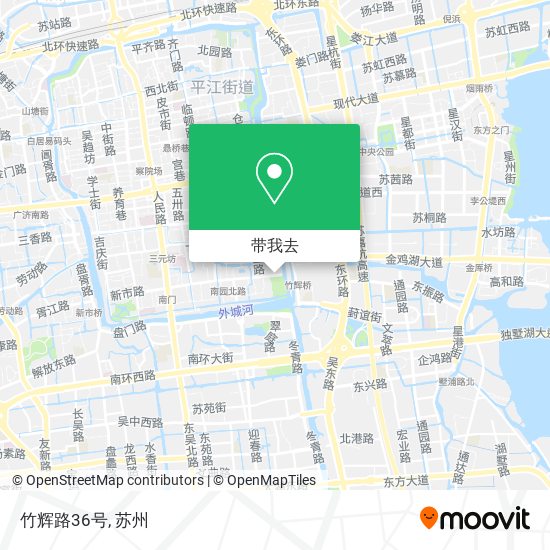 竹辉路36号地图