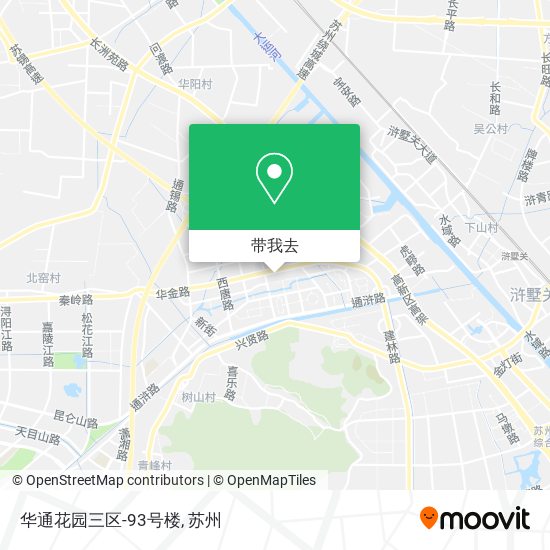 华通花园三区-93号楼地图