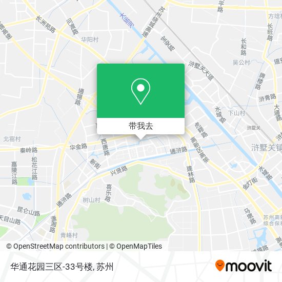华通花园三区-33号楼地图