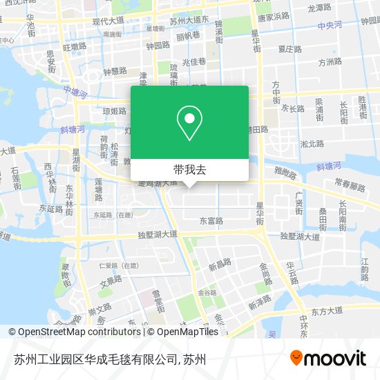 苏州工业园区华成毛毯有限公司地图