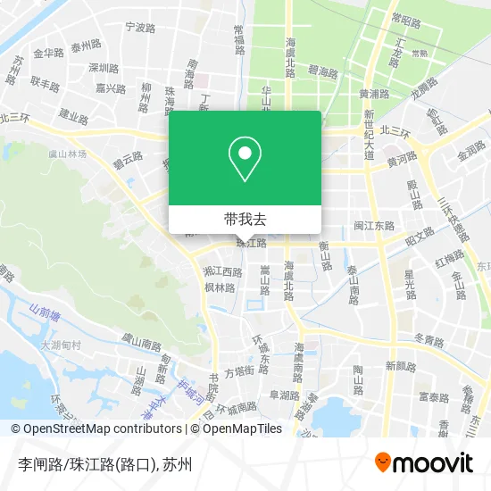 李闸路/珠江路(路口)地图
