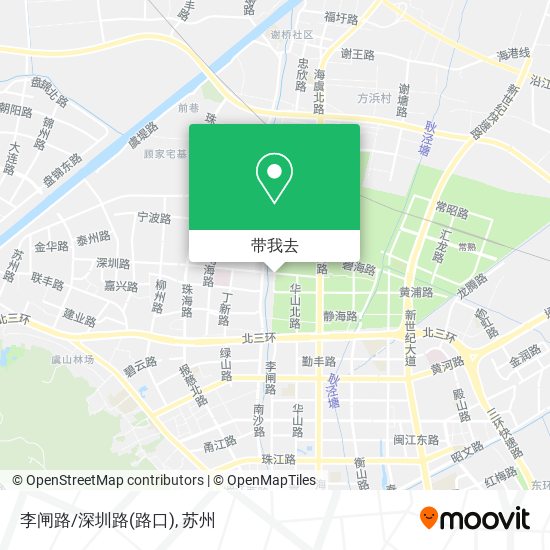 李闸路/深圳路(路口)地图