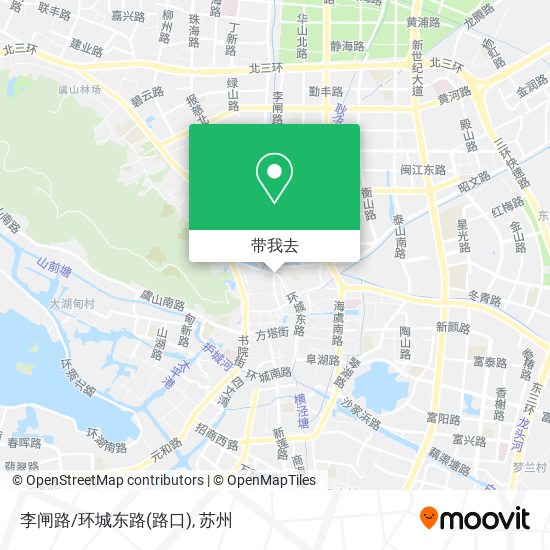 李闸路/环城东路(路口)地图