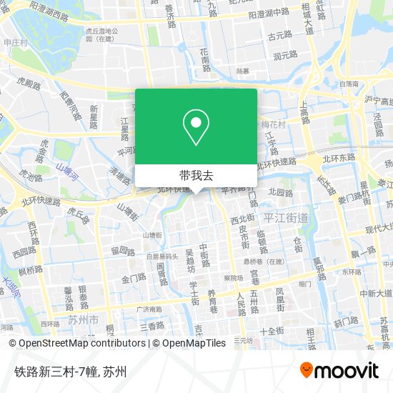 铁路新三村-7幢地图