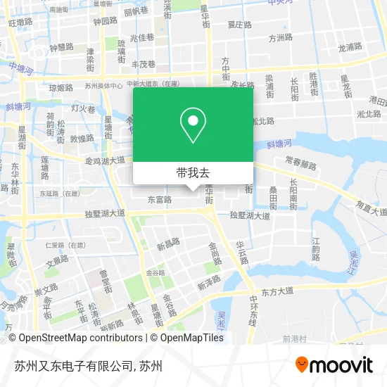 苏州又东电子有限公司地图