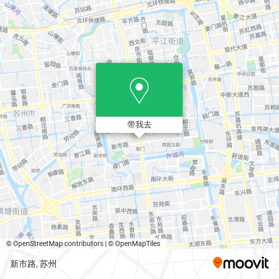 新市路地图