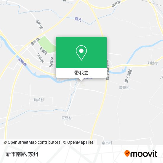 新市南路地图