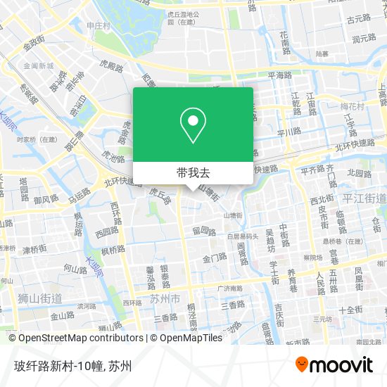 玻纤路新村-10幢地图