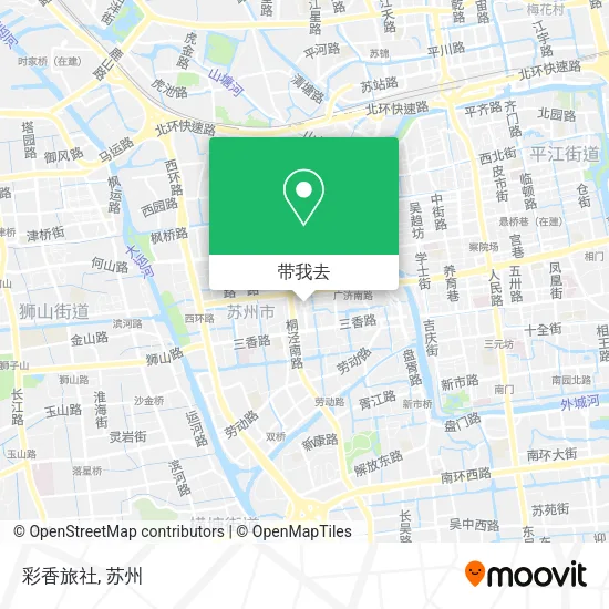 彩香旅社地图