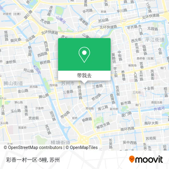 彩香一村一区-5幢地图