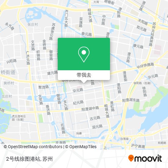 2号线徐图港站地图