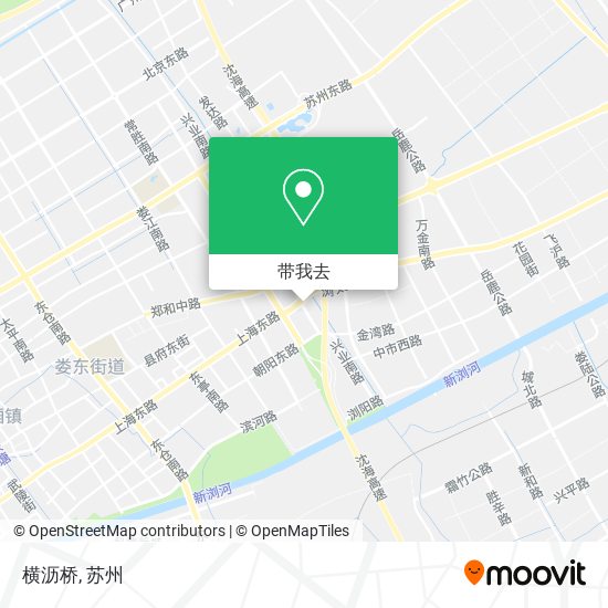 横沥桥地图