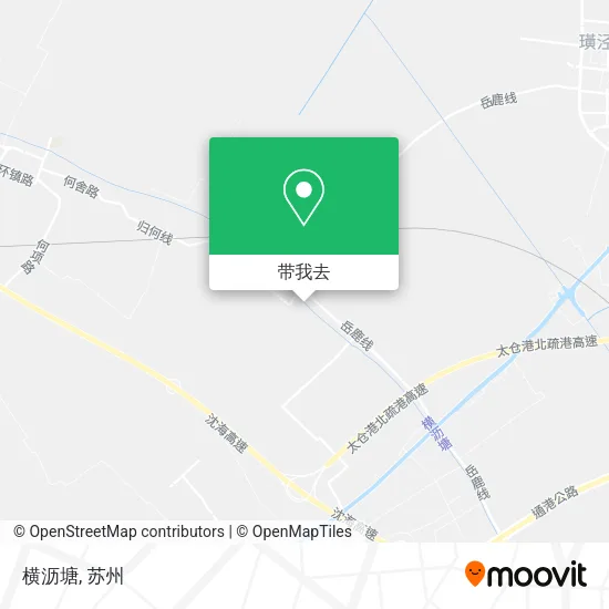 横沥塘地图