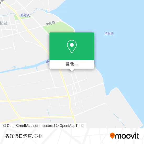 香江假日酒店地图