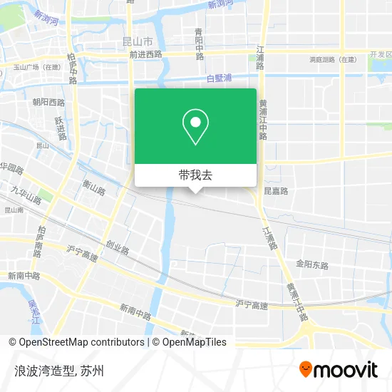 浪波湾造型地图