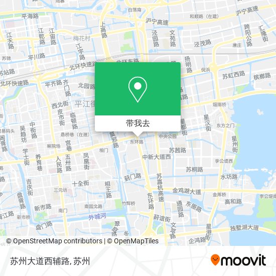 苏州大道西辅路地图