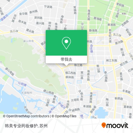 韩美专业药妆修护地图