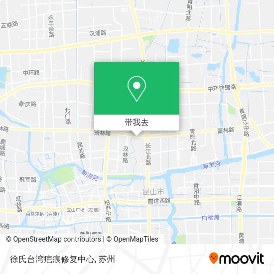 徐氏台湾疤痕修复中心地图