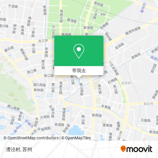 漕泾村地图