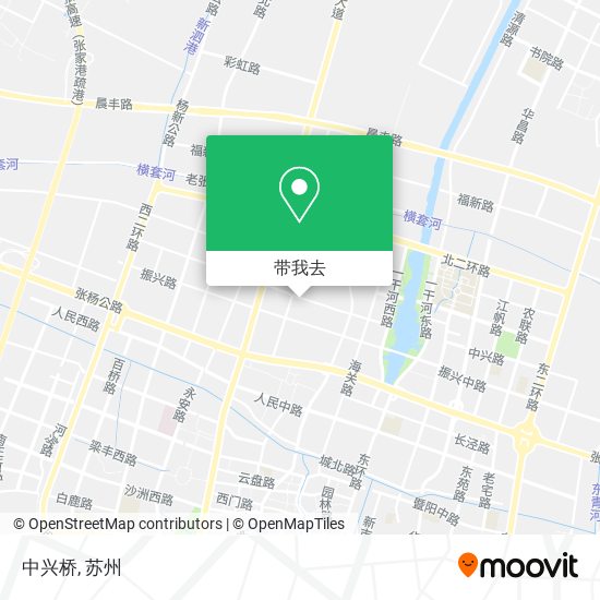 中兴桥地图